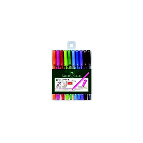 Roller 1Mm Gel Cx Colour Set 10 Faber-Castell