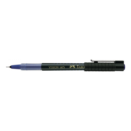 Liner 0.3Mm Negru Cu Capilarii Vision 1475 Faber-Castell