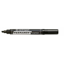 Marker Permanent Negru Varf Tesit 1-4.6mm 8576 Centropen