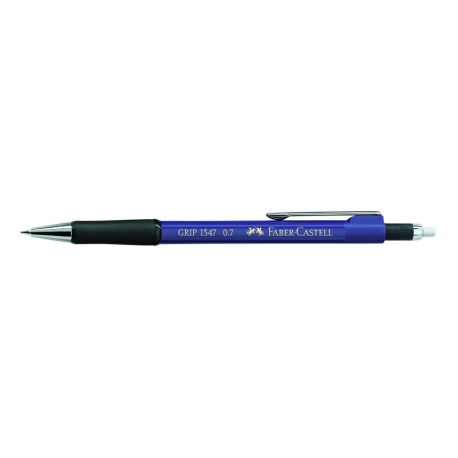 Creion mecanic 0.7 mm Albastru Grip 1347 Faber-Castell