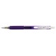 Pix cu gel PENAC Inketti, rubber grip, 0.5mm, corp violet transparent - scriere violet