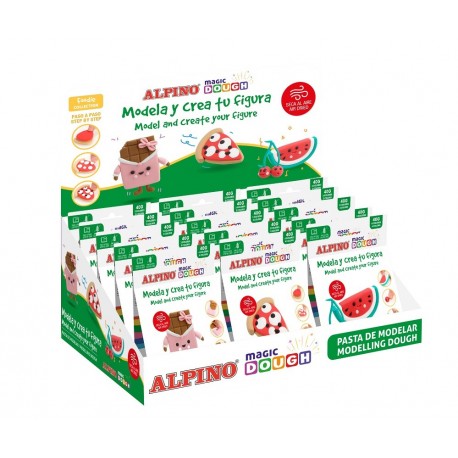 Plastilina magica ALPINO Magic Dough DIY - Foodie individual