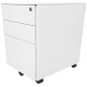 CASETIERA (ROLLBOX) METALICA MOBILA CU 3 SERTARE 390x500x600 mm (LxlxH), 20 kg/sertar, Asamblat, PLUS