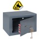 Seif metalic antiefractie cu cheie 170x230x170 mm (HxLxl) 17SKA, Negru, PLUS Safe