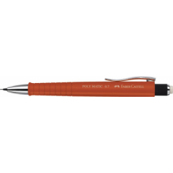 Creion Mecanic 0.7Mm Poly Matic Portocaliu Faber-Castell