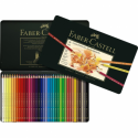 Creioane Colorate Polychromos 36 Culori Cutie Metal Faber-Castell