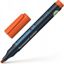Permanent marker SCHNEIDER Maxx 133, varf tesit 1+4mm - portocaliu