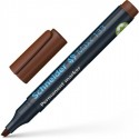 Permanent marker SCHNEIDER Maxx 133, varf tesit 1+4mm - maro