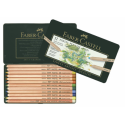 Creioane Pastel Pitt 12 Culori Faber-Castell