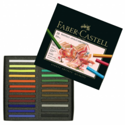 Creioane Pastel 24 Culori Polychromos Faber-Castell