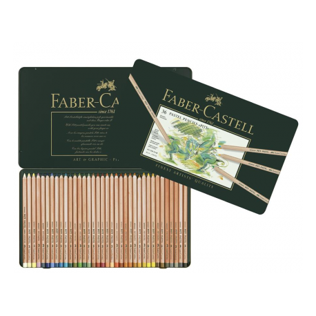 Creioane Pastel Pitt 36 Culori Faber-Castell