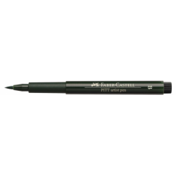 Pitt Artist Pen Brush Verde Oxid de Crom Faber-Castell