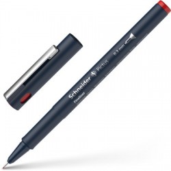 Liner pentru desen tehnic SCHNEIDER Pictus, varf fetru 0.3mm - rosu