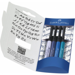 Pitt Artist Pen Set 4 Caligrafic Faber-Castell