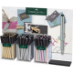 Pitt Artist Pen Metalic 3x30 Buc Display Plastic Faber-Castell