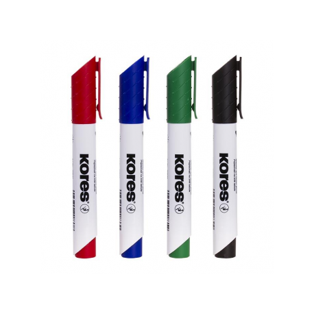 Marker Whiteboard 4/set 3Mm Kores