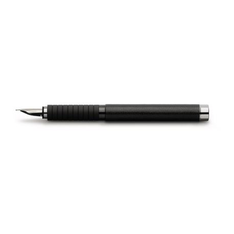 Stilou Basic Black Piele F Faber-Castell