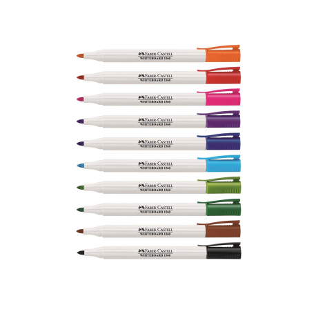 Marker Whiteboard Slim 1560 6/Set Pastel Faber-Castell