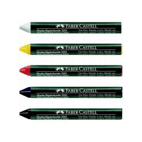 Creion cerat 2253 suprafete lucioase Albastru Faber-Castell