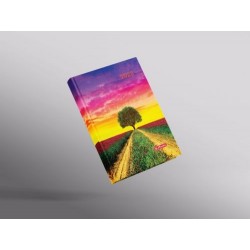 AGENDA DATATA A5 352 PAGINI MOTIV COLORFUL SUNSET 2023