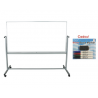 WHITEBOARD MAGNETIC ROTATIV 2 FETE 90x120 cm START Office + CADOU!!! (SET 4 MARKER WHITEBOARD + BURETE)