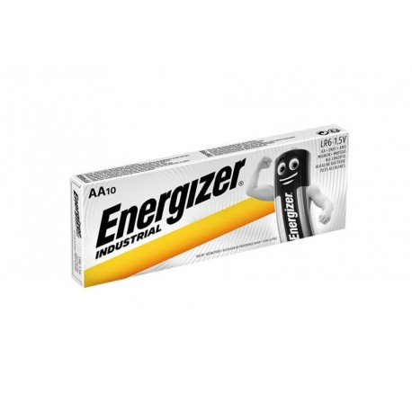 Baterie industriala AA, 10 buc/cutie, Energizer, de 5 ori mai puternica decat cele carbon-zinc