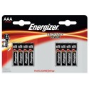 Baterie alkalina AAA, 8 buc/set, Energizer,