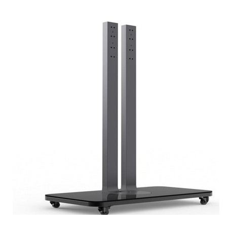 Stand pentru tabla interactiva HORION 55-75 inch, din otel carbon si sticla securizata