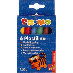 Plastilina Morocolor, 6 culori, 20 g/culoare