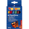 Plastilina Morocolor, 6 culori, 20 g/culoare