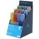 SIS Display SCHNEIDER K20 Icy colours, 100 pixuri culori asortate - scriere albastra