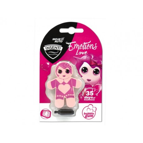 Air Freshener INSENTI Emotions Love - bubble gum, 8g