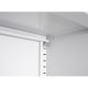 Fiset metalic Premium Asamblat 3 rafturi si seif 900x400x1800 mm (LxlxH), 60 kg/polita, PLUS