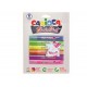 Vopsea textile 6 culori/blister, CARIOCA Neon