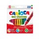 Creioane cerate rotunde, lavabile, 12 culori/cutie, CARIOCA Wax Crayons