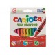 Creioane cerate rotunde, lavabile, 24 culori/cutie, CARIOCA Wax Crayons