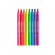 Carioca super lavabila, fluorescenta, 8 buc/cutie, CARIOCA Neon