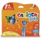 Carioca super lavabila, 6 culori/cutie, CARIOCA Baby Teddy +1