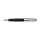 Stilou de lux DIPLOMAT Excellence A - black chrome - penita aurita 14kt