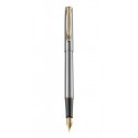 Stilou de lux DIPLOMAT Traveller - stainless steel gold