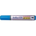 Permanent marker ARTLINE 170 - Dry safe ink, corp plastic, varf rotund 2.0mm - albastru