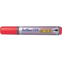 Permanent marker ARTLINE 170 - Dry safe ink, corp plastic, varf rotund 2.0mm - rosu