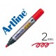 Permanent marker ARTLINE 170 - Dry safe ink, corp plastic, varf rotund 2.0mm - rosu