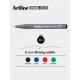 Marker pentru desen tehnic ARTLINE, varf fetru 0.1mm - albastru