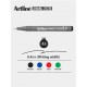 Marker pentru desen tehnic ARTLINE, varf fetru 0.4mm - negru