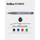 Marker pentru desen tehnic ARTLINE, varf fetru 0.6mm - negru