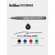 Marker pentru desen tehnic ARTLINE, varf fetru 0.7mm - negru