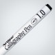 Marker ARTLINE Calligraphy, varf tesit din fetru 1.0mm - albastru