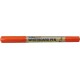 Marker pentru tabla de scris ARTLINE 541T, doua capete - varfuri rotunde 0.4mm/1.0mm - portocaliu