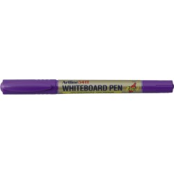 Marker pentru tabla de scris ARTLINE 541T, doua capete - varfuri rotunde 0.4mm/1.0mm - violet